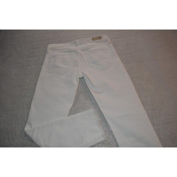 40993-a Adriano Goldschmied Jeans The Prima Ankle White Size 25 X 25 Womens - Picture 11 of 11
